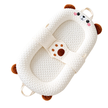 Cozy Baby Lounger in Cocoa Brown