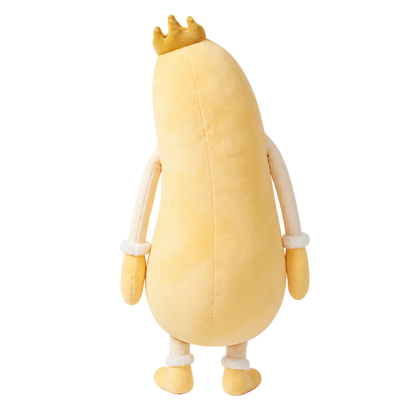 Monty the Mango plush pillow, back view