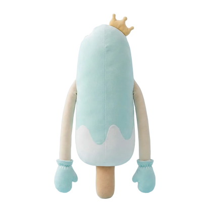 Poppy the Popsicle plush pillow, back view